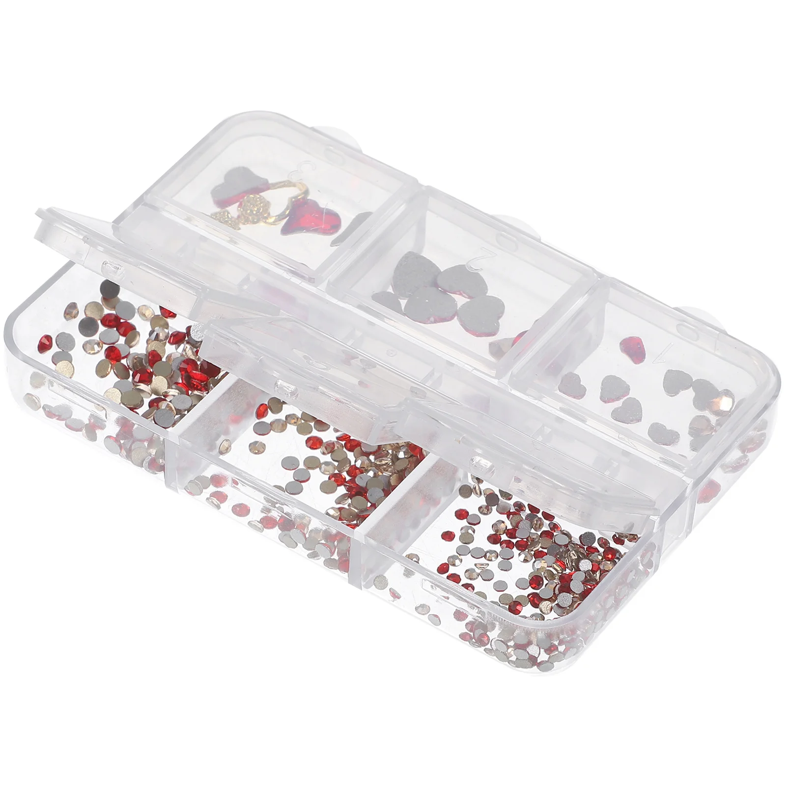 1 Box Heart Charms Rhinestones Gems Decorations Women Elegant Luxury Manicure Accessories 3D Nail Art Supplies Nail Rhinestones 
1 Box Heart Charms Rhinestones Gems Decorations Women Elegant Luxury Manicure Accessories 3D Nail Art Supplies Nail Rhinestones