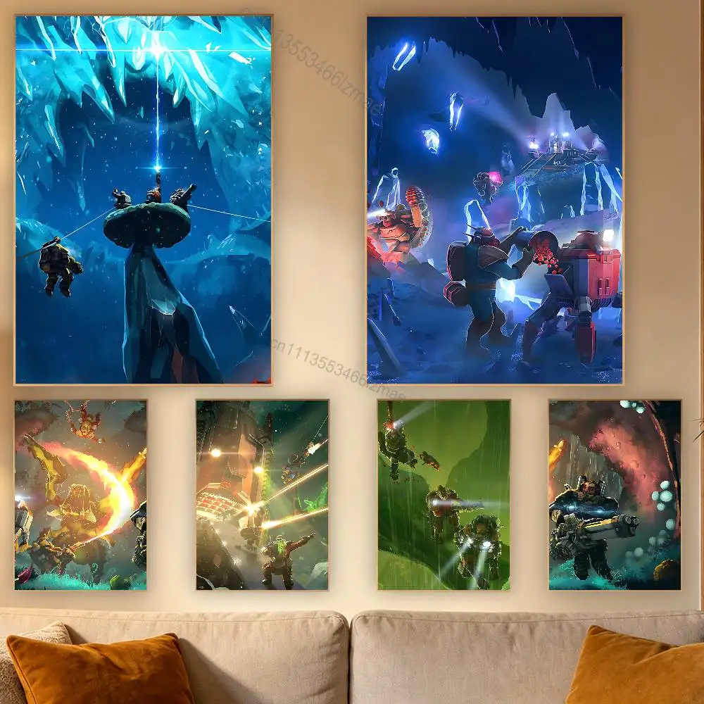Hot Game Deep Rock Galactic Retro Fashion Pictorial Poster Sticky Poster Paper Sticker DIY Room Bar Cafe Wall Decor Gift
Hot Game Deep Rock Galactic Retro Fashion Pictorial Poster Sticky Poster Paper Sticker DIY Room Bar Cafe Wall Decor Gift