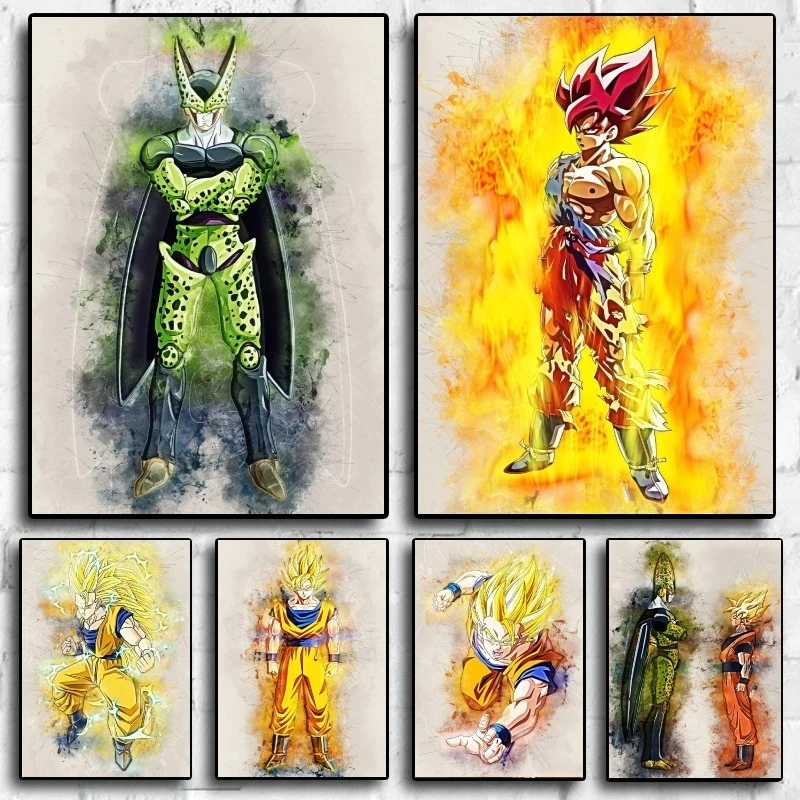 Canvas Painting Classic Anime Dragon Ball Sharu Son Goku Wall Art Picture Decor Aesthetic Suitable for Bathroom Decoration
Canvas Painting Classic Anime Dragon Ball Sharu Son Goku Wall Art Picture Decor Aesthetic Suitable for Bathroom Decoration