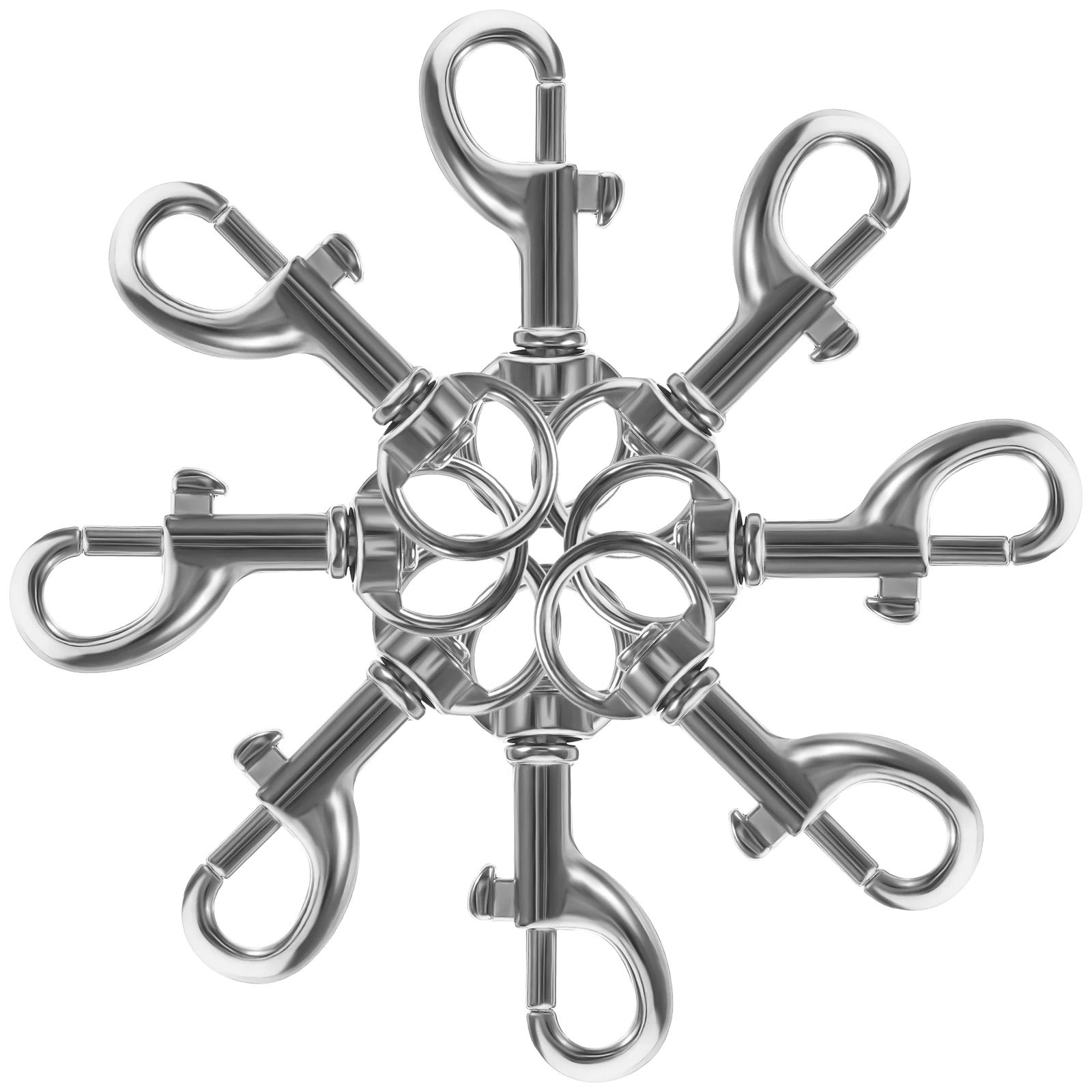20PCS Metal Snap Hook Clips Zinc Alloy Snap Hooks 6G Fish Mouth Buckles for Pet Leash Diving Boating Strap Hooks
20PCS Metal Snap Hook Clips Zinc Alloy Snap Hooks 6G Fish Mouth Buckles for Pet Leash Diving Boating Strap Hooks