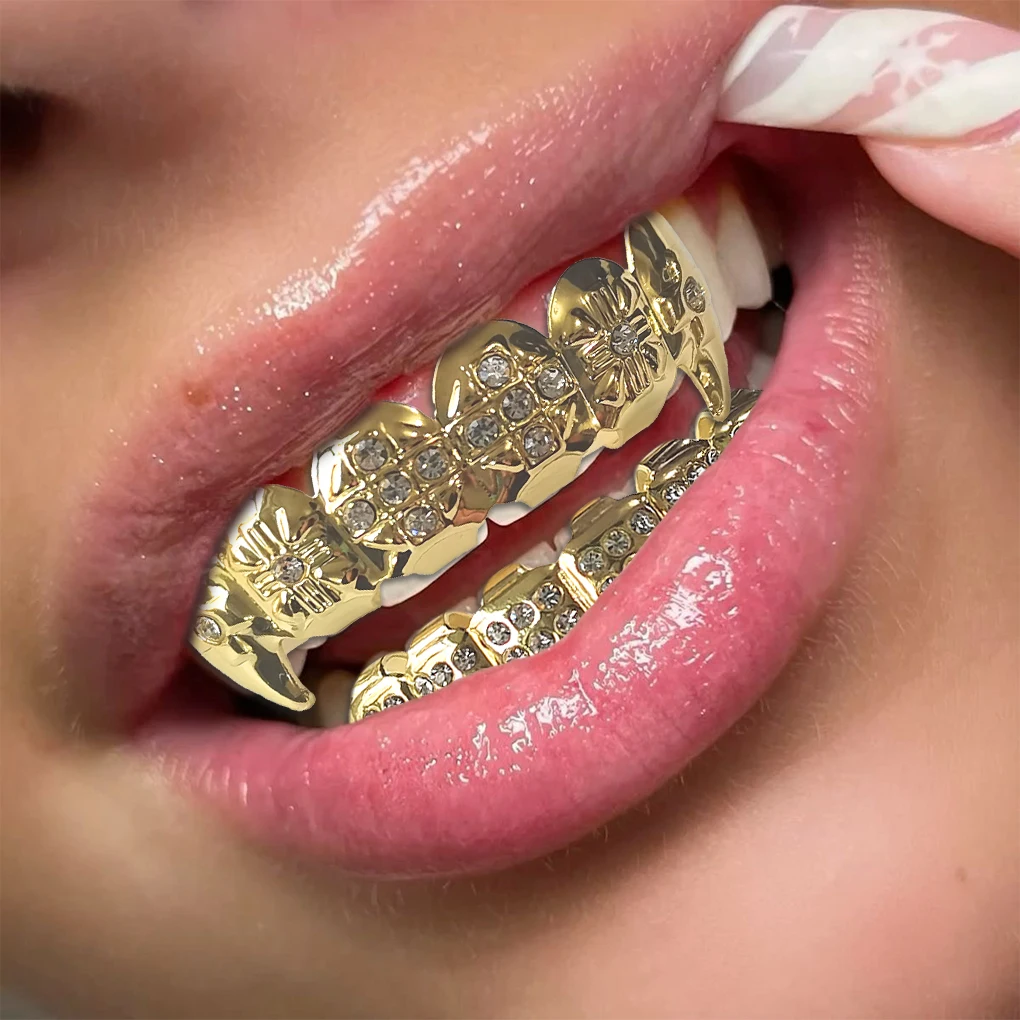 Hip-Hop Personality Sharp Teeth Set Dental Accessories, Party And Festival Braces, Rap Style, Music Festival Party Gifts
Hip-Hop Personality Sharp Teeth Set Dental Accessories, Party And Festival Braces, Rap Style, Music Festival Party Gifts