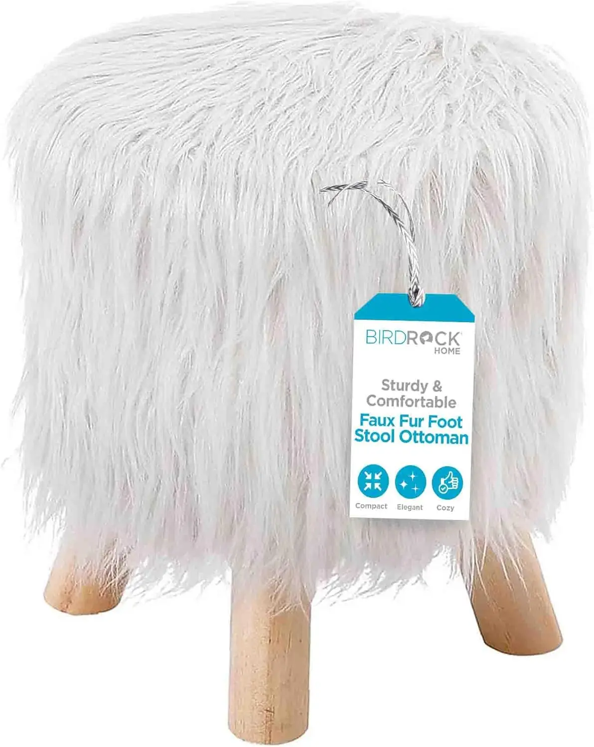 Foot Stool Ottoman – Upholstered Vanity Chair W/Natural Wood Legs - Soft Compact Padded Seat For Makeup Room, Living Room,
Foot Stool Ottoman – Upholstered Vanity Chair W/Natural Wood Legs - Soft Compact Padded Seat For Makeup Room, Living Room,