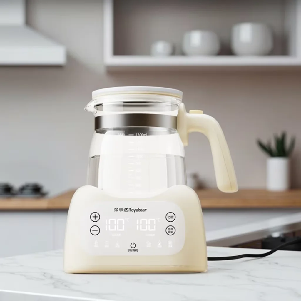 Royalstar RS-MK856 Multi-Function Portable Glass Electric Constant Temperature Baby Water Kettle
Royalstar RS-MK856 Multi-Function Portable Glass Electric Constant Temperature Baby Water Kettle