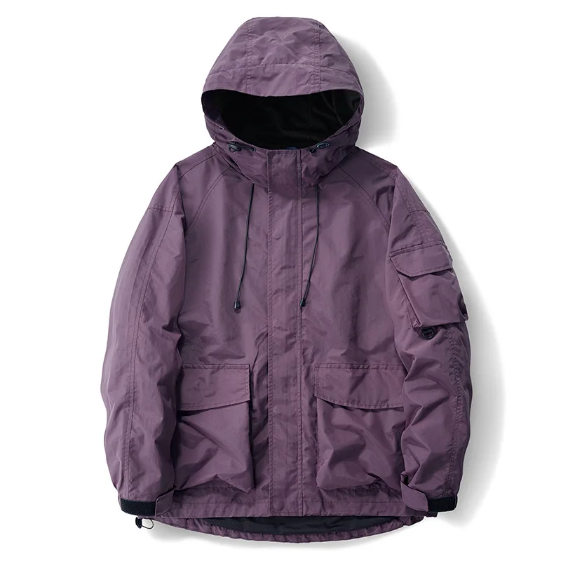 New Fashion Men Outdoor Hooded Breathable Mountaineering Coats Man Trendy Casual Loose Jackets Male Windproof Jackets Size XXL
New Fashion Men Outdoor Hooded Breathable Mountaineering Coats Man Trendy Casual Loose Jackets Male Windproof Jackets Size XXL