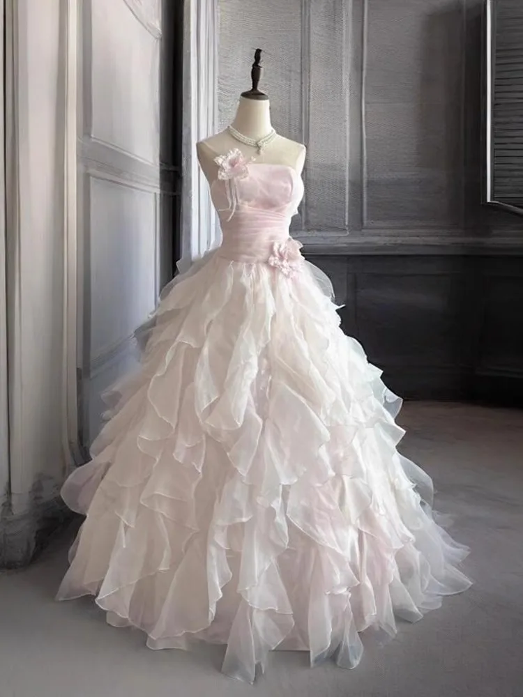 Ele Pink Evening Gown Women's High-End Sensation Beautiful Student Birthday Adult Ceremony Ball Princ Puffy Skirt Year...
Ele Pink Evening Gown Women's High-End Sensation Beautiful Student Birthday Adult Ceremony Ball Princ Puffy Skirt Year...