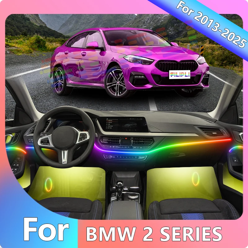 FILIPLI для BMW 2 серии 2013 года, многоцветная прецизионная подходит для салона автомобиля, светодиодная лента, неоновая музыка, синхронизация, ритм-свет с управлением через приложение
FILIPLI для BMW 2 серии 2013 года, многоцветная прецизионная подходит для салона автомобиля, светодиодная лента, неоновая музыка, синхронизация, ритм-свет с управлением через приложение