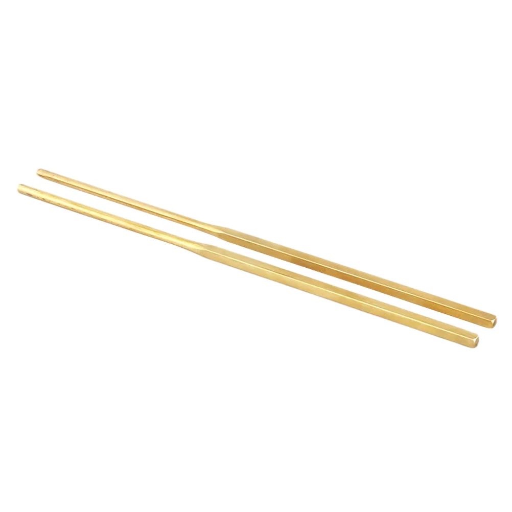 Solid Copper Square Chopsticks Golden Sacrifice Accessories for Worship 1 Pair Lightweight Portable Traditional Blessing Fortune
Solid Copper Square Chopsticks Golden Sacrifice Accessories for Worship 1 Pair Lightweight Portable Traditional Blessing Fortune
