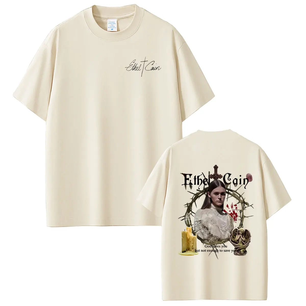 Ethel Cain Sun Bleached Flies God Loves You But Not Enough To Save You T-shirt Men Women Fashion Vintage Oversized T Shirts Tops
Ethel Cain Sun Bleached Flies God Loves You But Not Enough To Save You T-shirt Men Women Fashion Vintage Oversized T Shirts Tops