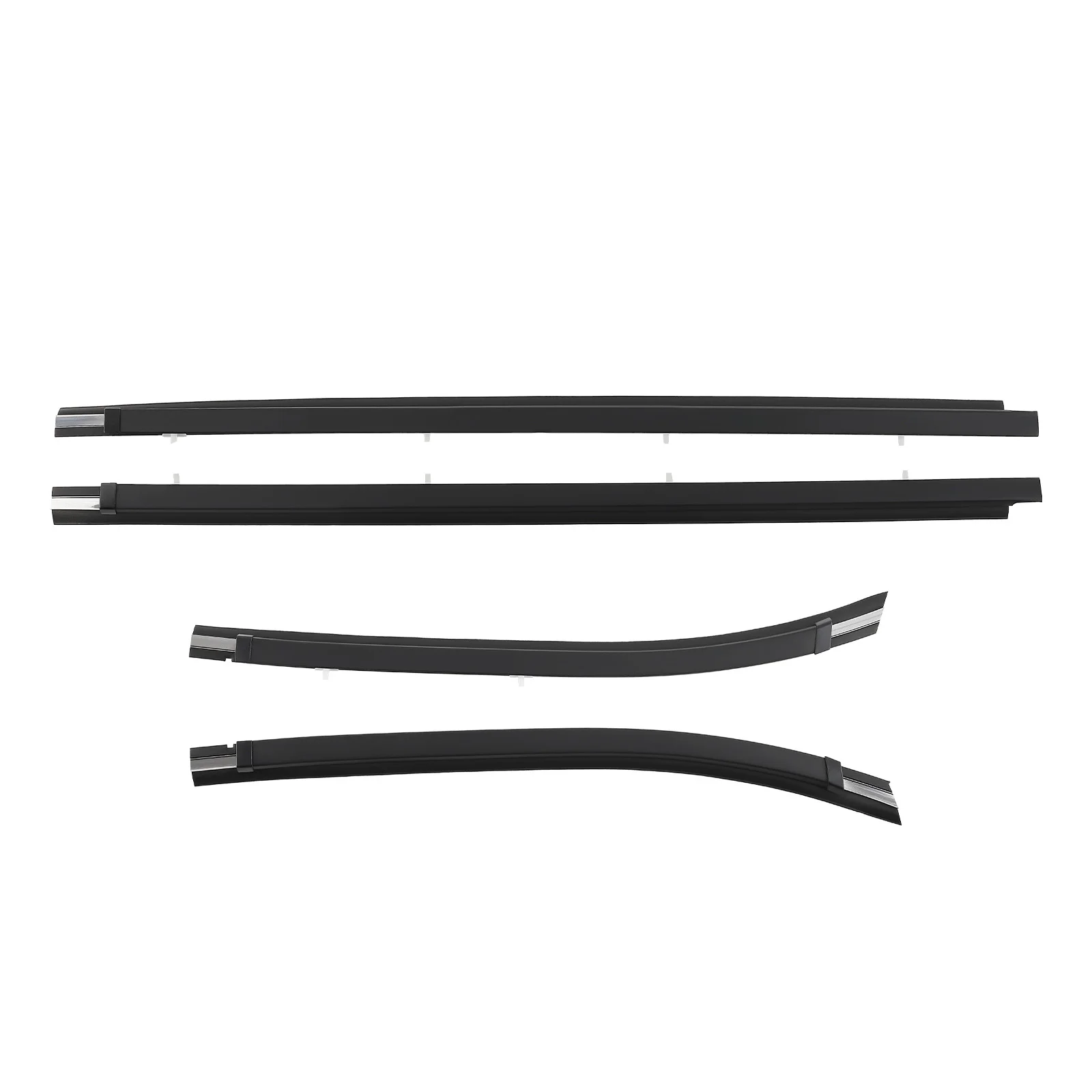 Door Window Moulding Trim Weatherstrip 4x Set for Toyota Tacoma Double Cab 95-04
Door Window Moulding Trim Weatherstrip 4x Set for Toyota Tacoma Double Cab 95-04