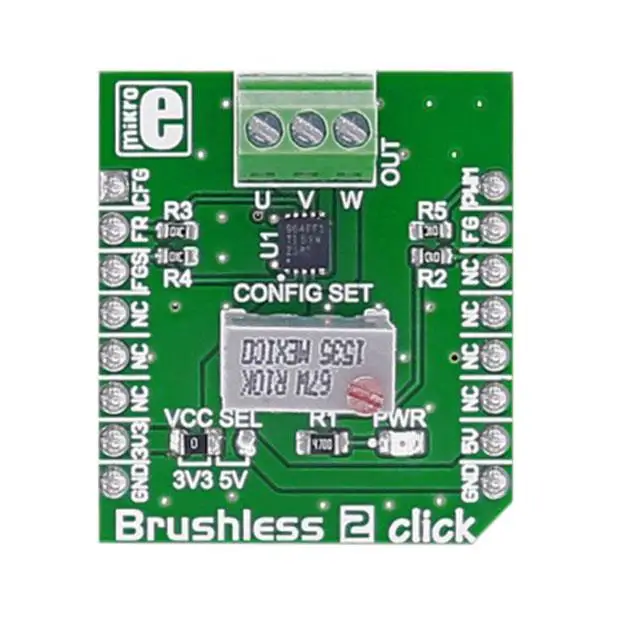 New MIKROE-2754 BRUSHLESS 2 CLICK
New MIKROE-2754 BRUSHLESS 2 CLICK