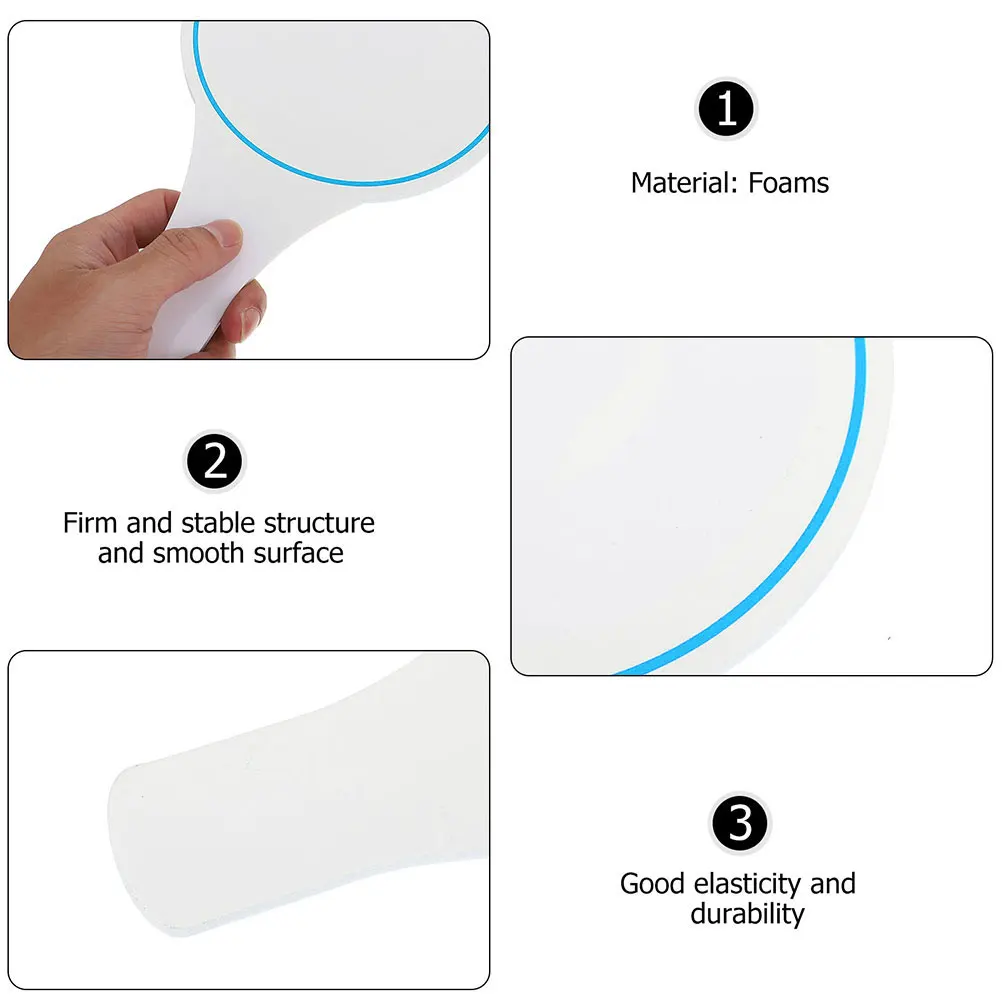 2pcs Handheld Whiteboard Scoreboard Small Paddle Voting Dry Erase Reusable Blank Boards Student Auction Marker
2pcs Handheld Whiteboard Scoreboard Small Paddle Voting Dry Erase Reusable Blank Boards Student Auction Marker