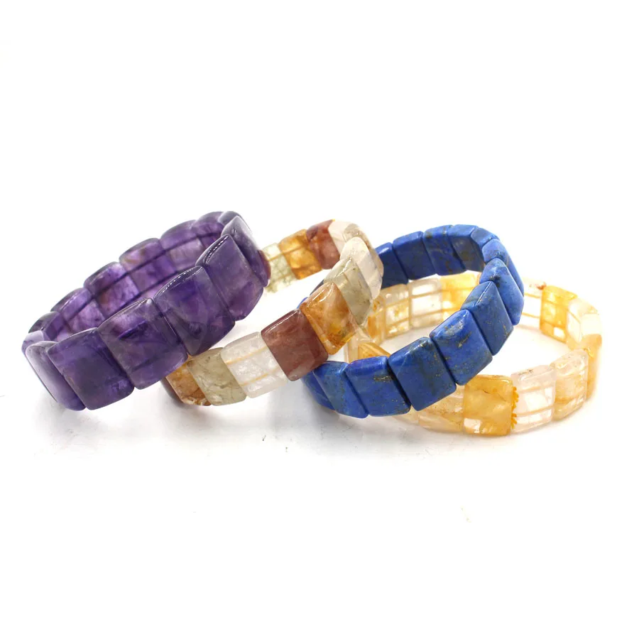 Retail Citrine Amethyst Bracelets Natural Stone Crystal Bangles Charms Bracelet Accessories Popular Jewelry
Retail Citrine Amethyst Bracelets Natural Stone Crystal Bangles Charms Bracelet Accessories Popular Jewelry