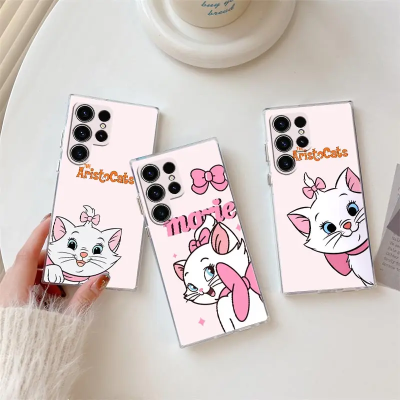 Marie Pink Cat Disney Phone Case For Samsung Galaxy S24 S25 S23 S21 Ultra S20 FE S22 Plus S24FE A35 A54 A55 5G Case Clear Cover
Marie Pink Cat Disney Phone Case For Samsung Galaxy S24 S25 S23 S21 Ultra S20 FE S22 Plus S24FE A35 A54 A55 5G Case Clear Cover