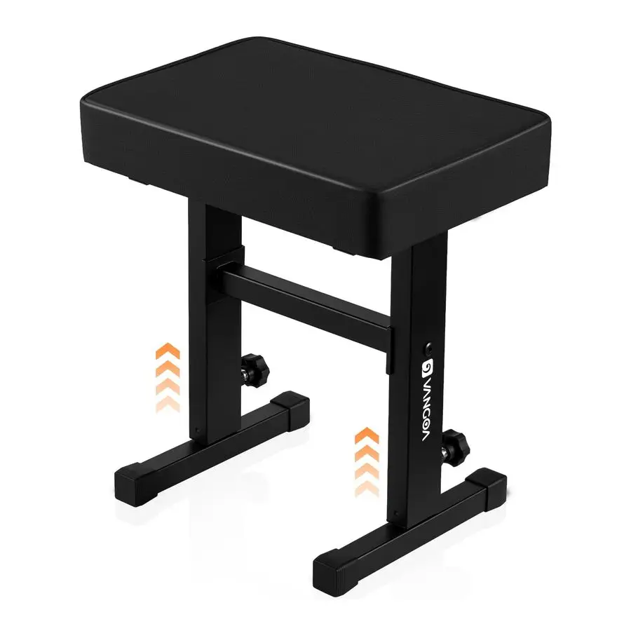 Piano Bench, Adjustable Music Keyboard Bench Stool Seat with Black Padded Cushion for Keyboard Piano, Professional Heavy Duty Pi
Piano Bench, Adjustable Music Keyboard Bench Stool Seat with Black Padded Cushion for Keyboard Piano, Professional Heavy Duty Pi