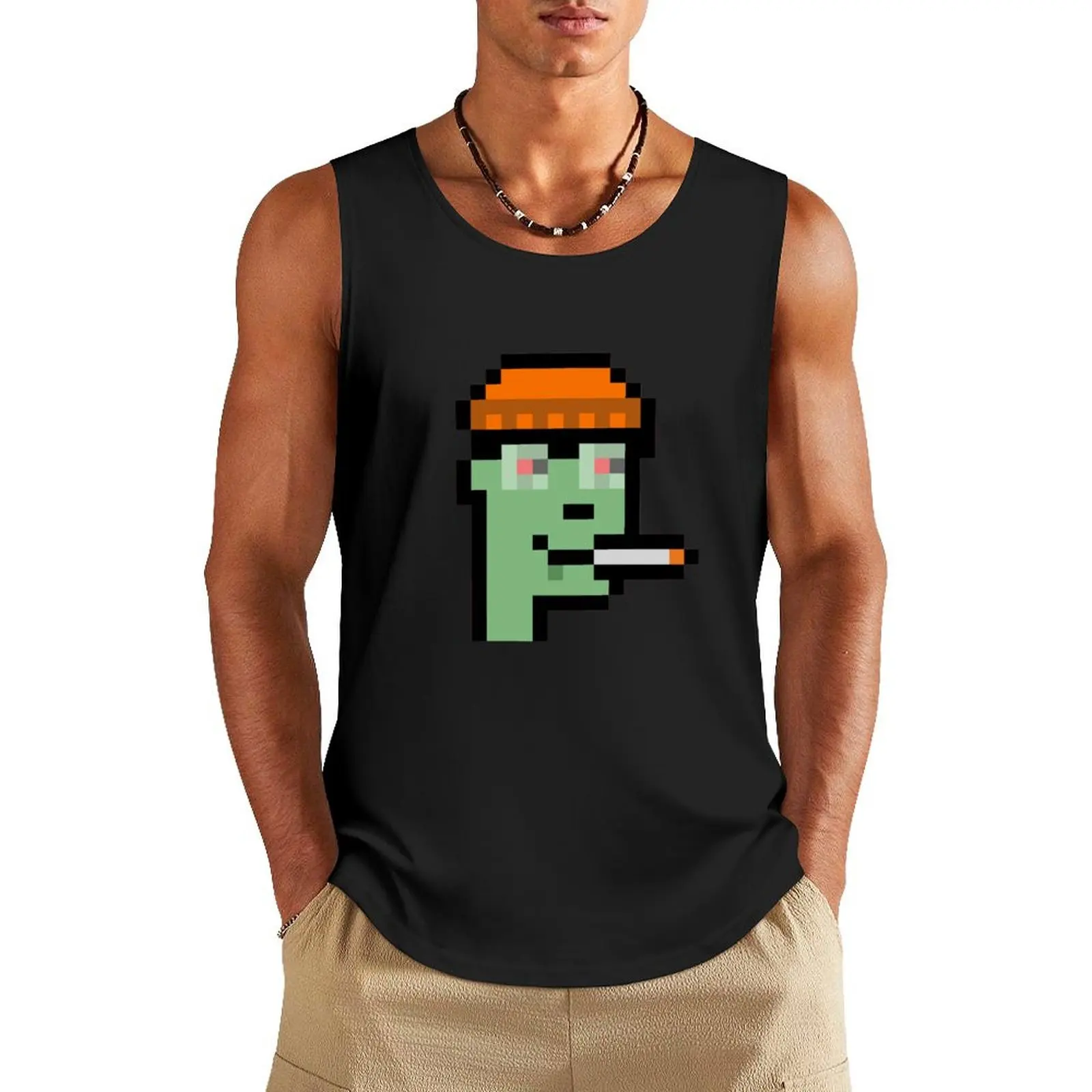 Nft Zombie CryptoPunk Tank Top Men gym sportswear Men's sleeveless gym shirts Men's fitness t-shirt Sleeveless top
Nft Zombie CryptoPunk Tank Top Men gym sportswear Men's sleeveless gym shirts Men's fitness t-shirt Sleeveless top