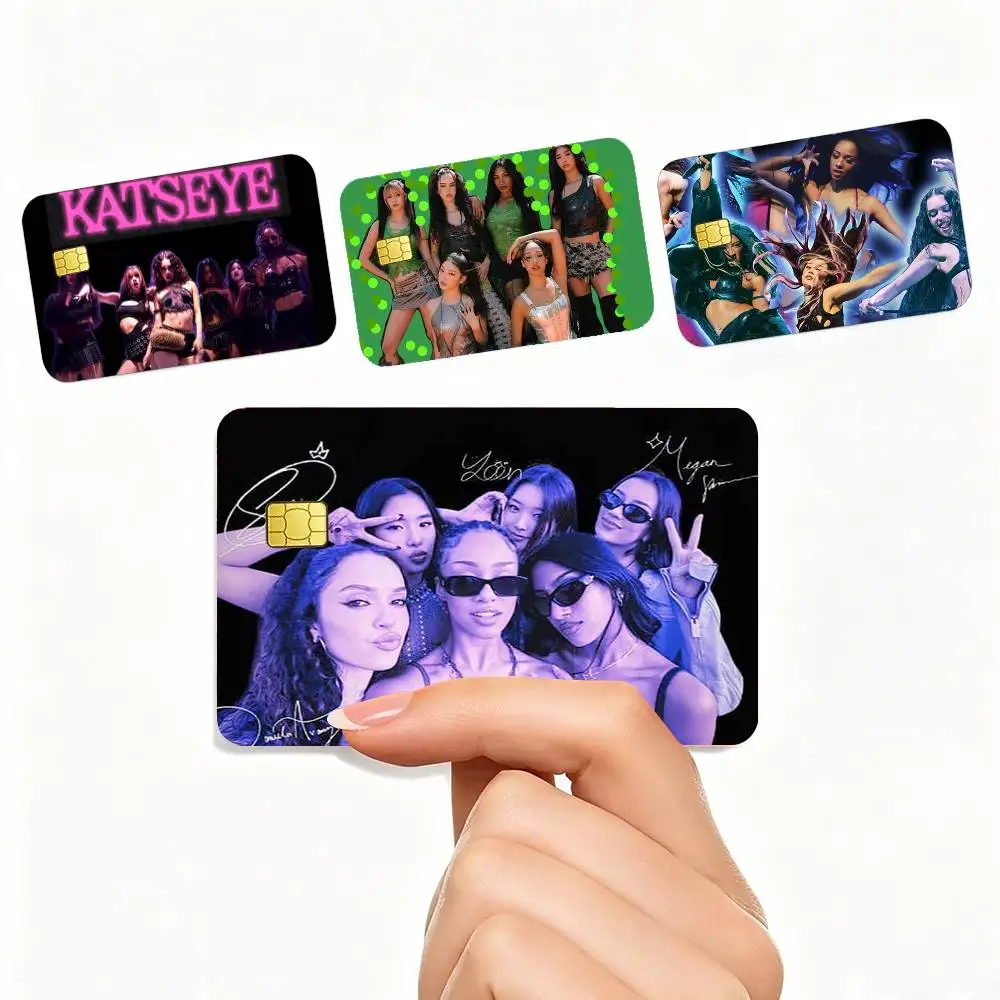 COOL Kpop Band K-Katseye 4pcs 1Set Card Stickers Small Waterproof Chip 4PCS Card Sticker Anti-Scratch
COOL Kpop Band K-Katseye 4pcs 1Set Card Stickers Small Waterproof Chip 4PCS Card Sticker Anti-Scratch