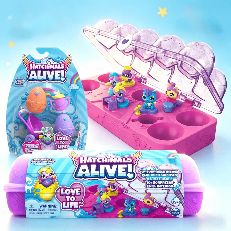 Hatchimals CollEGGtibles 5 Pack Hatchery Pet Pixies Collectible Doll Egg Playset Hatchtopia Life Cute Pet Model Set Girls Toys
Hatchimals CollEGGtibles 5 Pack Hatchery Pet Pixies Collectible Doll Egg Playset Hatchtopia Life Cute Pet Model Set Girls Toys