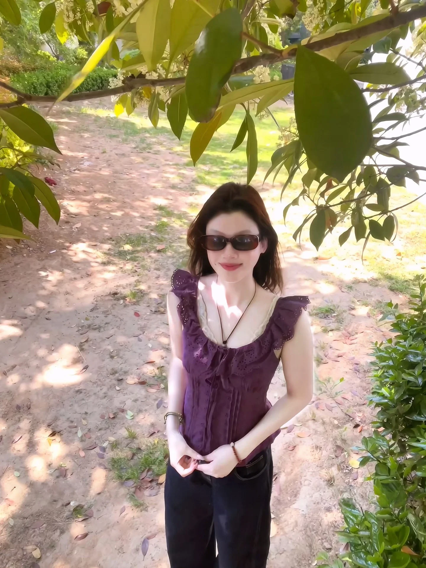 Purple Lace Trim Sleeveless Shirt Women Summer Slim Fit Short Style Fashionable Slimming Small Size French Style Shirt
Purple Lace Trim Sleeveless Shirt Women Summer Slim Fit Short Style Fashionable Slimming Small Size French Style Shirt