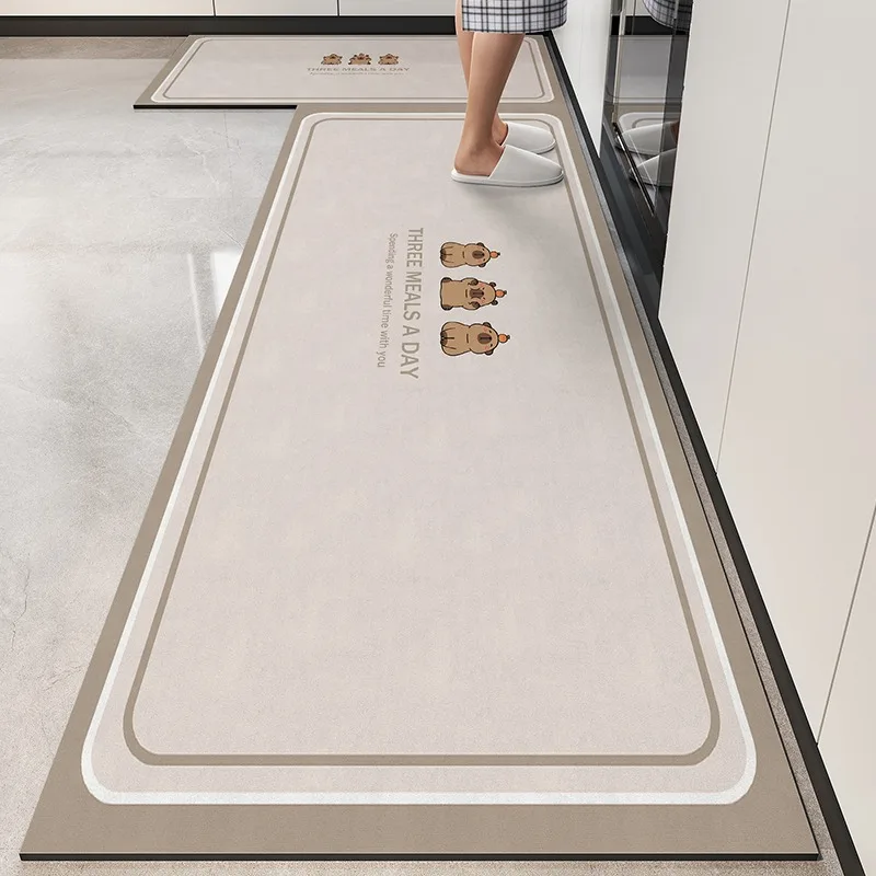 Floor Mat for Kitchen Wash-free Non-slip Oil-proof Rug PVC Leather Waterproof Carpet Solid Color Minimalist Long Size Foot Mats
Floor Mat for Kitchen Wash-free Non-slip Oil-proof Rug PVC Leather Waterproof Carpet Solid Color Minimalist Long Size Foot Mats