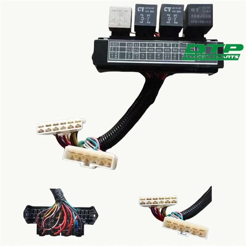 Central electrical box(Fuse Box Assembly)for LUZHONG LZ404 tractor
Central electrical box(Fuse Box Assembly)for LUZHONG LZ404 tractor