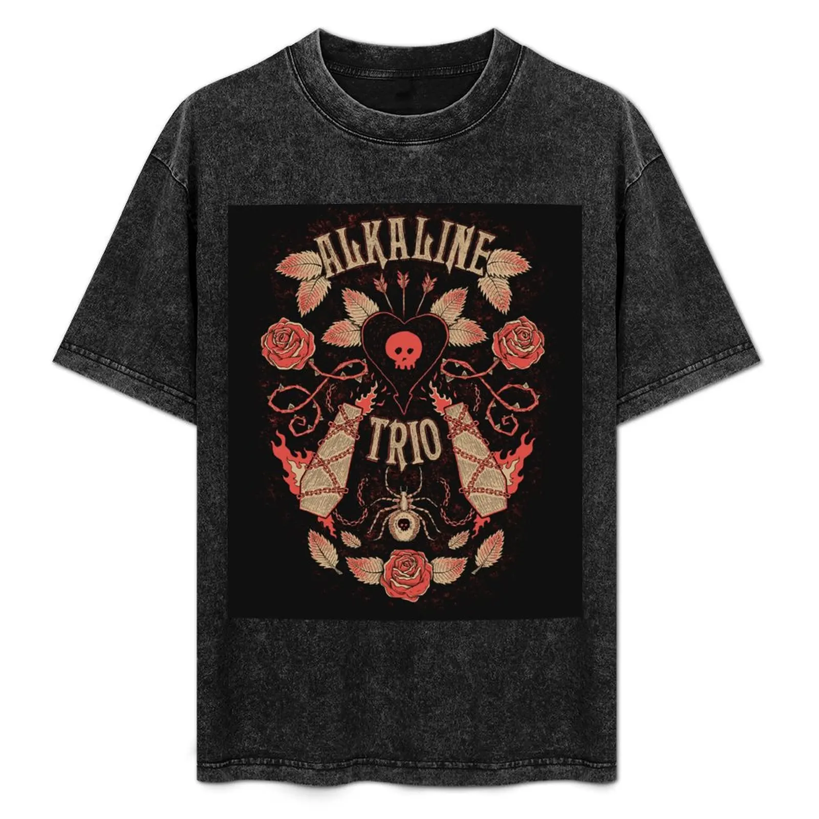 Футболка Alkaline Trio в повседневном уличном стиле с короткими рукавами
Футболка Alkaline Trio в повседневном уличном стиле с короткими рукавами
