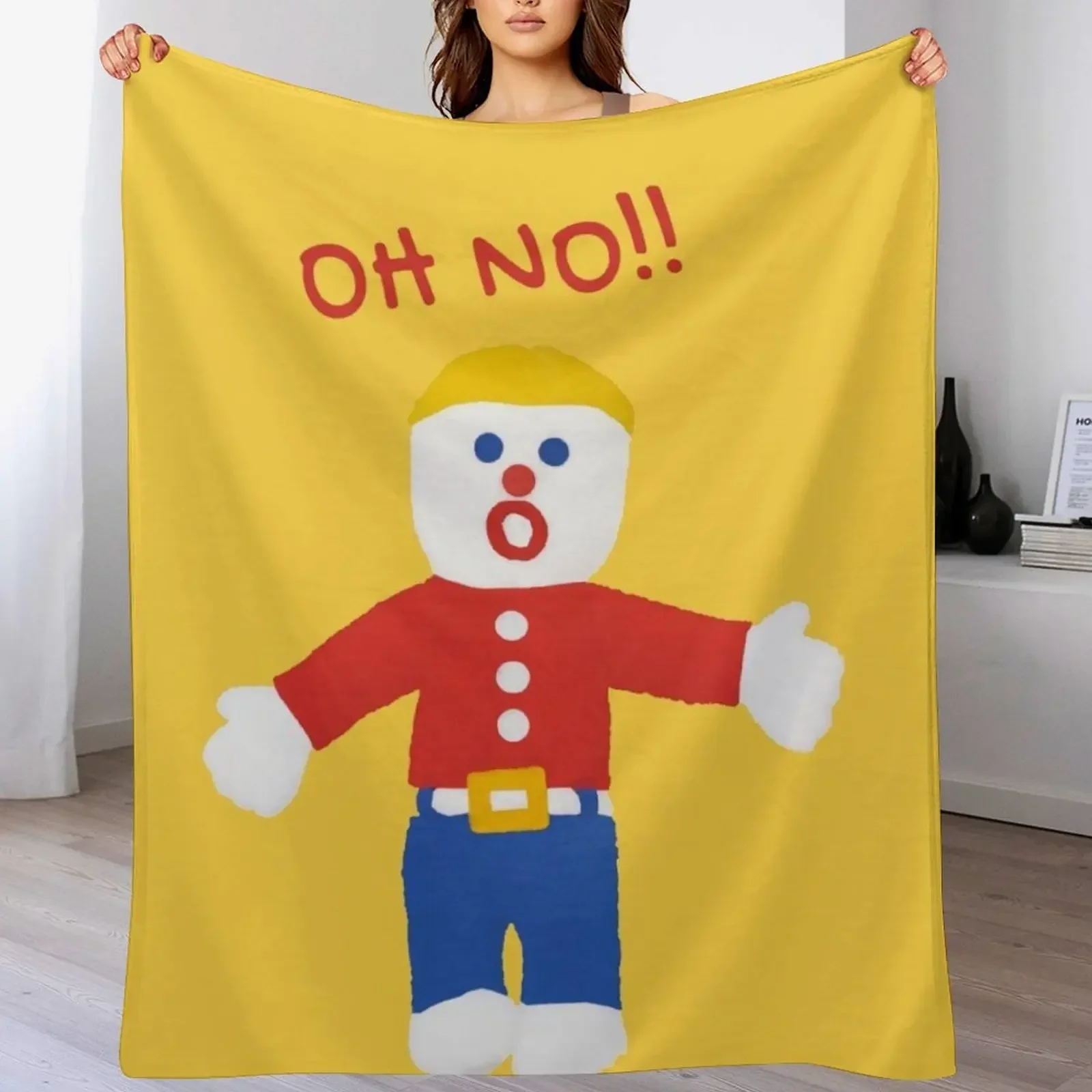 Oh no!!! mr. bill Throw Blanket Wrinkle Resistant Lightweight Blanket
Oh no!!! mr. bill Throw Blanket Wrinkle Resistant Lightweight Blanket