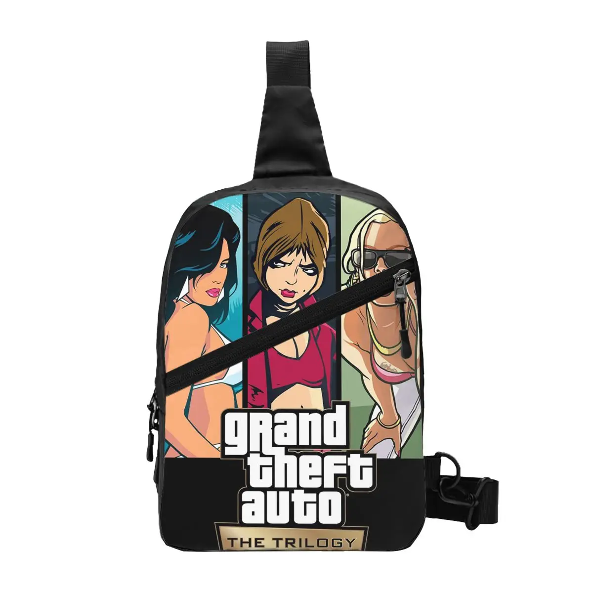 GTA Adventure Game Grand Theft Auto Sling Chest Bag Custom Shoulder Crossbody Backpack for Men Travel Hiking Daypack
GTA Adventure Game Grand Theft Auto Sling Chest Bag Custom Shoulder Crossbody Backpack for Men Travel Hiking Daypack