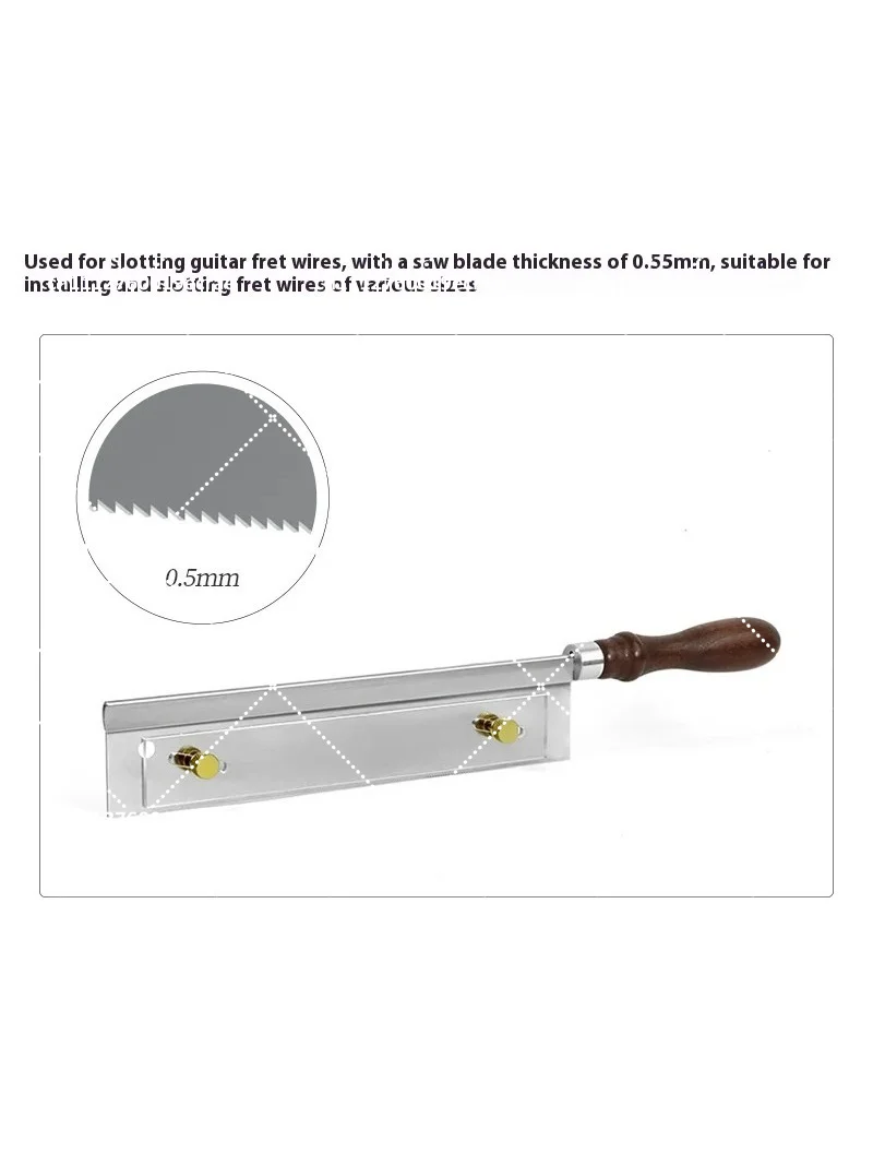 Electric Guitar Fret Groove Saw Acoustic Installing Fret Wire Making Repairing Tool Wooden Handle
Electric Guitar Fret Groove Saw Acoustic Installing Fret Wire Making Repairing Tool Wooden Handle