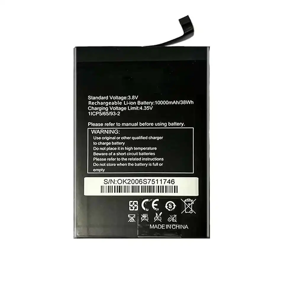 Battery For Oukitel WP1 WP2 WP5 WP6 WP7 WP8 Pro WP9 wp12 WP13 WP16 WP17 WP18 WP19 pro WP20 WP21 wp22 WP23 WP26 WP27 WP5000
Battery For Oukitel WP1 WP2 WP5 WP6 WP7 WP8 Pro WP9 wp12 WP13 WP16 WP17 WP18 WP19 pro WP20 WP21 wp22 WP23 WP26 WP27 WP5000