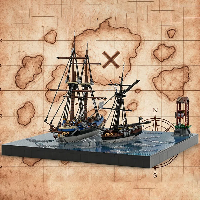 6562 PCS Pirate Ship Battle Scene Building Blocks Model Creative Assembly Educational Birthday Gift For Adults Home Decoration
6562 PCS Pirate Ship Battle Scene Building Blocks Model Creative Assembly Educational Birthday Gift For Adults Home Decoration