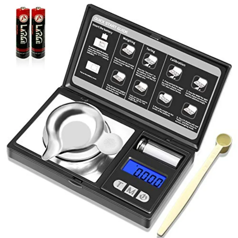 Milligram Scale, 50g/0.001g Digital Jewelry Scale, Micro Gram Scale for Powder, Medicine,,Gem, Reloading, Mg Scale 6 Units, Tar
Milligram Scale, 50g/0.001g Digital Jewelry Scale, Micro Gram Scale for Powder, Medicine,,Gem, Reloading, Mg Scale 6 Units, Tar