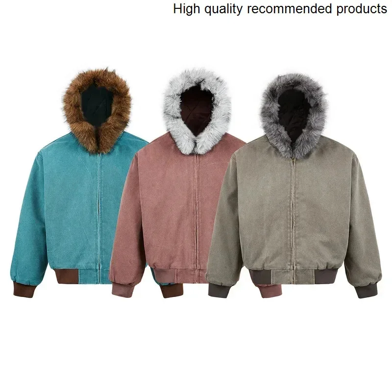 Fashion Streetwear Men Hip Women Hop Retro Hooded Long-haired Cotton-padded Parkas Coat Girl Boy Loose Thicken Short Jacket
Fashion Streetwear Men Hip Women Hop Retro Hooded Long-haired Cotton-padded Parkas Coat Girl Boy Loose Thicken Short Jacket