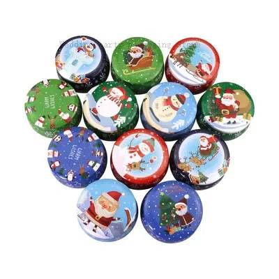 2.2OZ Christmas mini tin box Sealed jar packing boxes jewelry candy box storage box
2.2OZ Christmas mini tin box Sealed jar packing boxes jewelry candy box storage box