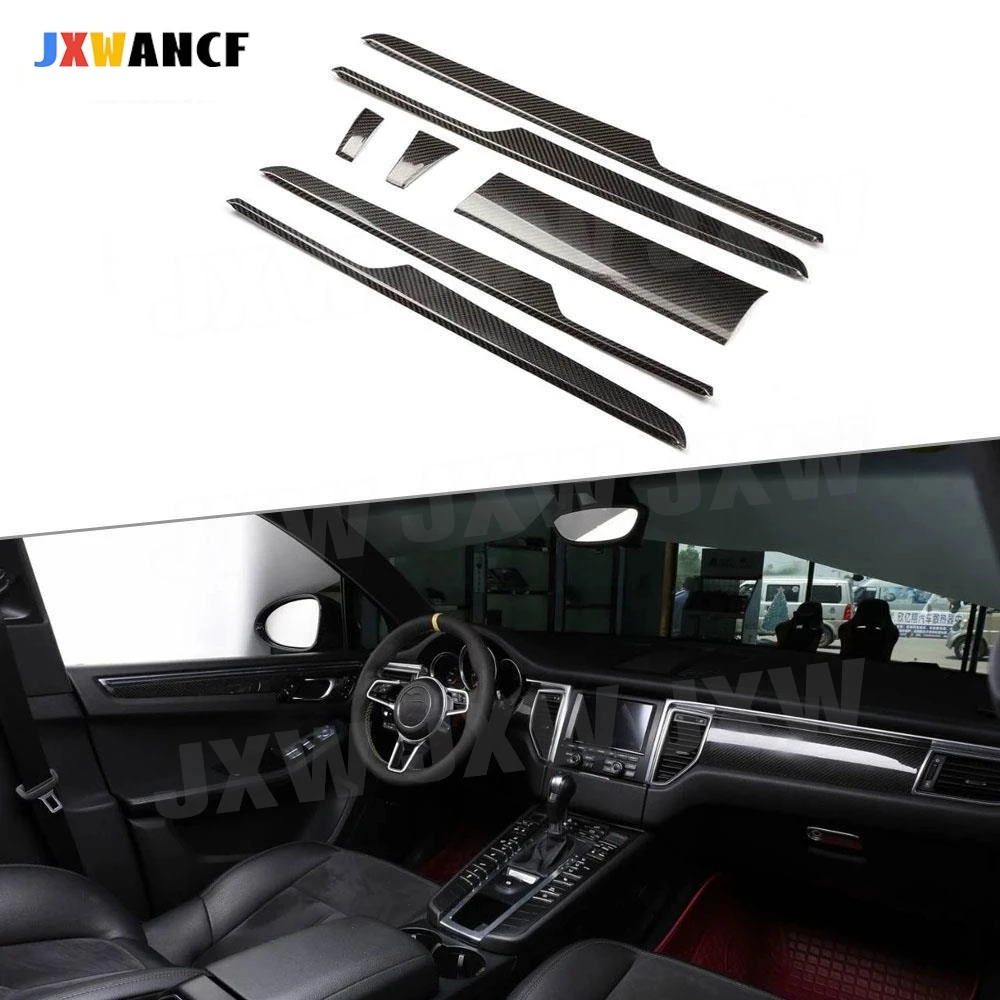 JXWANCF сухая центральная консоль из углеродного волокна, панель приборной панели, наклейка, внутренняя дверная пластина, наклейки для Porsche Macan 2014-2019
JXWANCF сухая центральная консоль из углеродного волокна, панель приборной панели, наклейка, внутренняя дверная пластина, наклейки для Porsche Macan 2014-2019