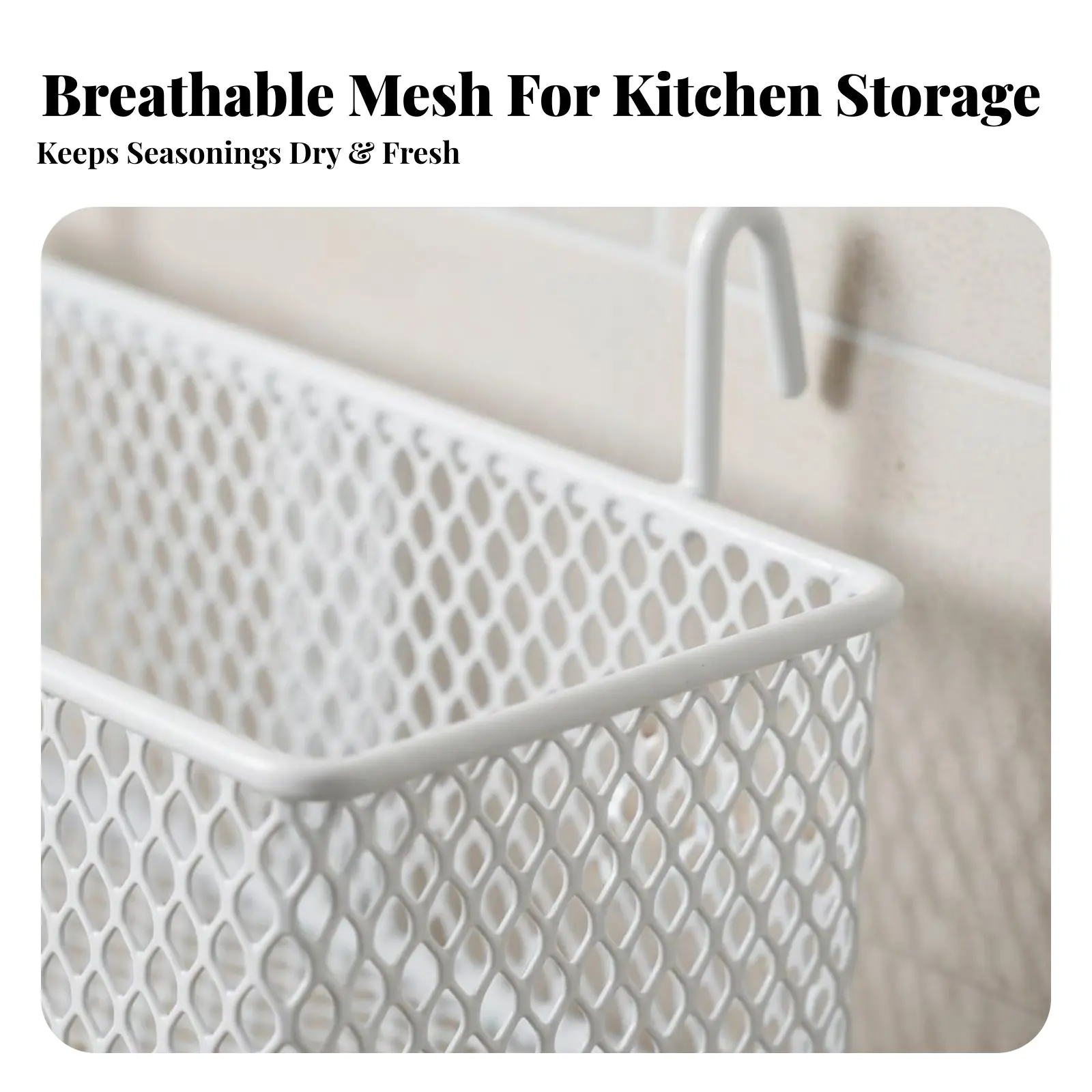 Wire Mesh Hanging Basket Versatile Hanging Wire Basket Lattice Wall Storage Bin Minimalist Design Metal Wall Mount Bin
Wire Mesh Hanging Basket Versatile Hanging Wire Basket Lattice Wall Storage Bin Minimalist Design Metal Wall Mount Bin