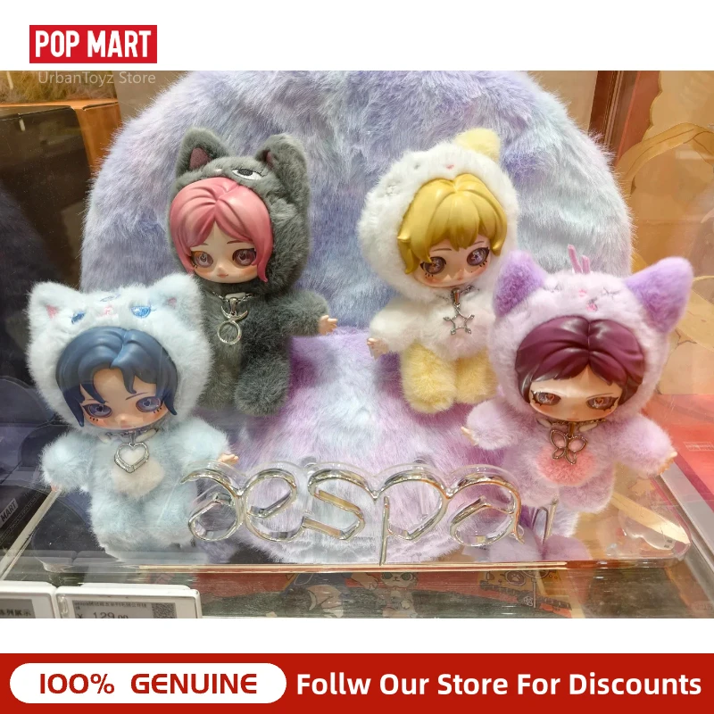 Genuine POP MART aespa Fluffy Friends Series Blind Box, Plush Doll Keychain Cute Bag Charm K-pop Idol Collectible Toy Gift
Genuine POP MART aespa Fluffy Friends Series Blind Box, Plush Doll Keychain Cute Bag Charm K-pop Idol Collectible Toy Gift