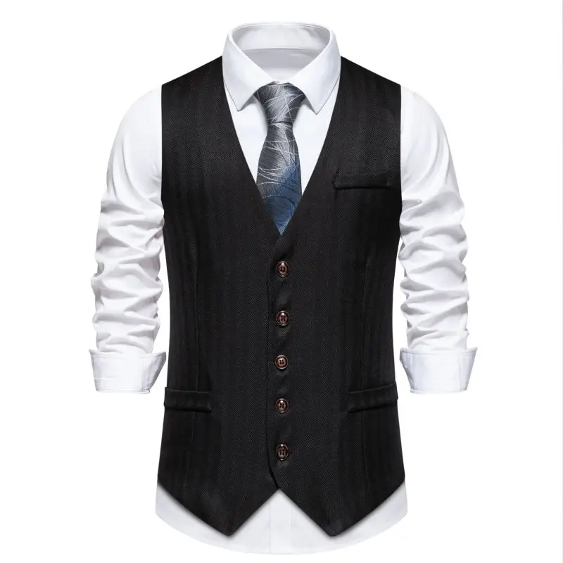Мужской приталенный жилет на одной пуговице, в полоску, модный городской стиль, молодежная рабочая одежда, всесезонный, V-образный вырез, полиэстер, нейлон
Мужской приталенный жилет на одной пуговице, в полоску, модный городской стиль, молодежная рабочая одежда, всесезонный, V-образный вырез, полиэстер, нейлон