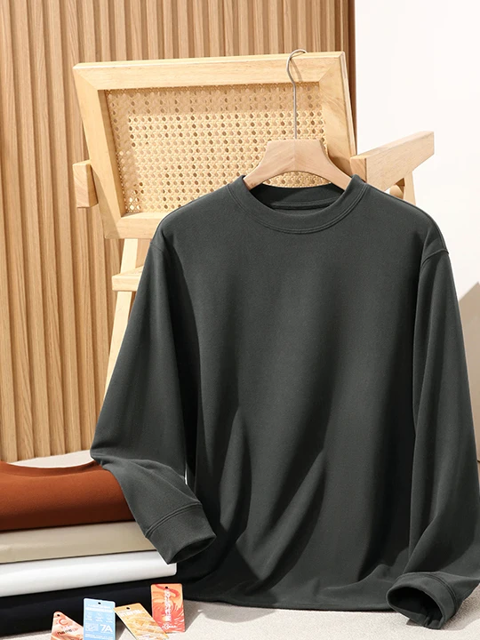 Outdoor Casual Long Sleeve round Neck Sweatshirt Versatile Warm Layering Men's Polyester Fiber Clothing
Outdoor Casual Long Sleeve round Neck Sweatshirt Versatile Warm Layering Men's Polyester Fiber Clothing