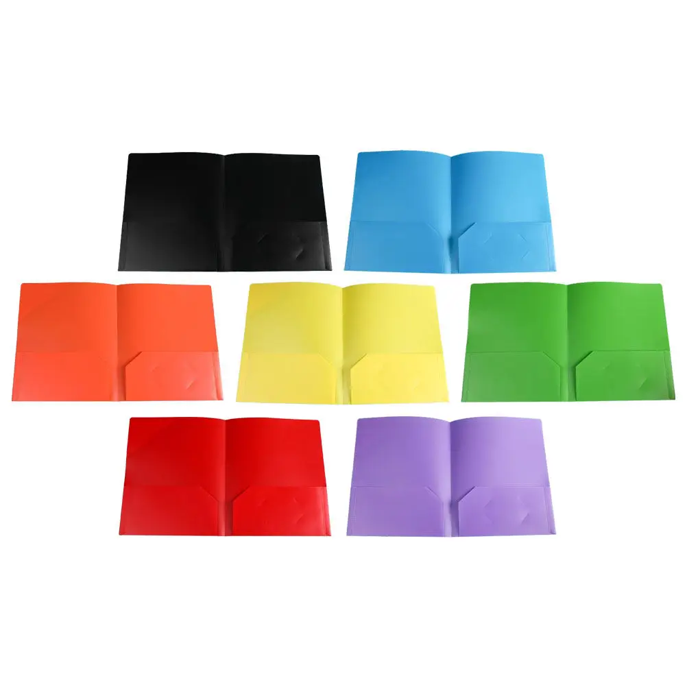 7Pcs Plastic File Folder Dual Pocket A4 Document Organizer for Office School Conference Business Cards Slot Water Resistant
7Pcs Plastic File Folder Dual Pocket A4 Document Organizer for Office School Conference Business Cards Slot Water Resistant