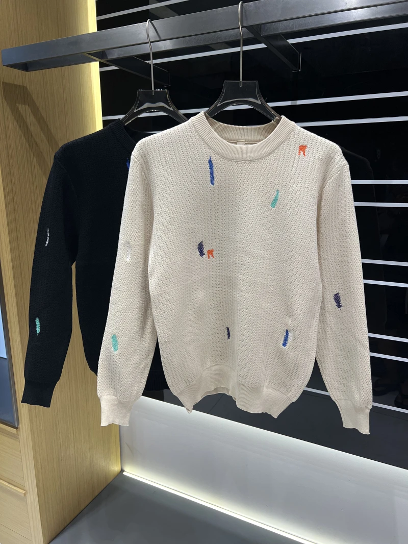 Мужской повседневный свободный вязаный свитер с длинным рукавом и круглым вырезом, модный, удобный, из полиэфирного волокна, мягкий, теплый, базовый слой
Мужской повседневный свободный вязаный свитер с длинным рукавом и круглым вырезом, модный, удобный, из полиэфирного волокна, мягкий, теплый, базовый слой