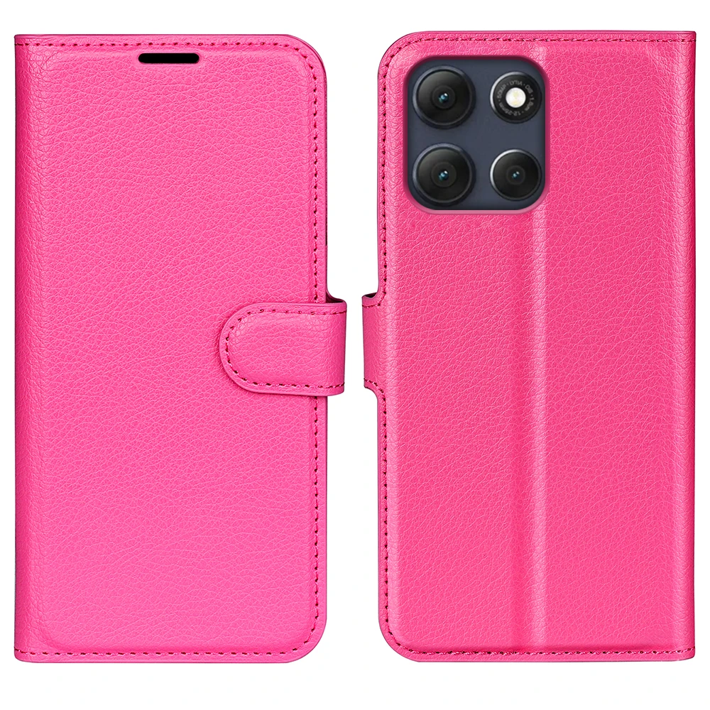 For Motorola Moto G86 Power 5G Case Litchi Texture Shockproof Leather Wallet Phone Cover - Rose Red
For Motorola Moto G86 Power 5G Case Litchi Texture Shockproof Leather Wallet Phone Cover - Rose Red