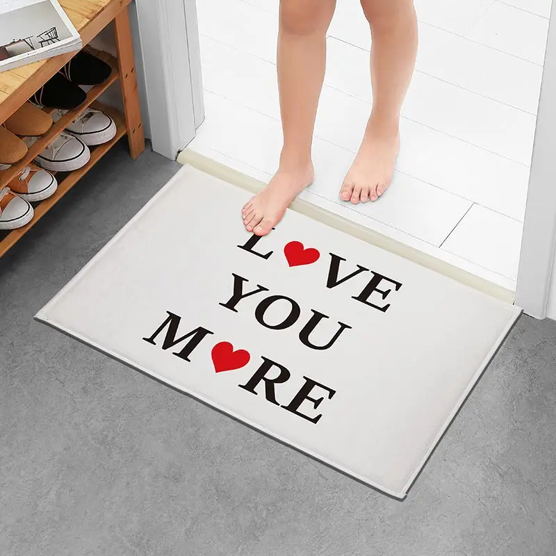 "Hello Love" Valentine's Day Welcome Door Mat-a short pad with non-slip, dirt resistant, waterproof, machine-washable velvet, re
"Hello Love" Valentine's Day Welcome Door Mat-a short pad with non-slip, dirt resistant, waterproof, machine-washable velvet, re