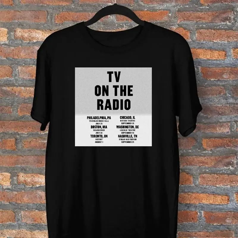 Футболка Tv On The Radio 2025 North American Tour, черная, все размеры Am858
Футболка Tv On The Radio 2025 North American Tour, черная, все размеры Am858