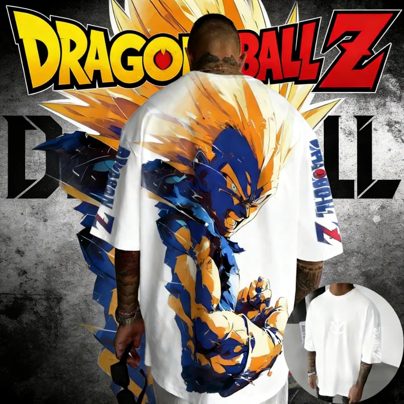Летняя футболка 2026 Dragon Ball из чистого хлопка в стиле ретро, оверсайз, унисекс, детская, в стиле Харадзюку, повседневная спортивная футболка с принтом Супер Сайян
Летняя футболка 2026 Dragon Ball из чистого хлопка в стиле ретро, оверсайз, унисекс, детская, в стиле Харадзюку, повседневная спортивная футболка с принтом Супер Сайян