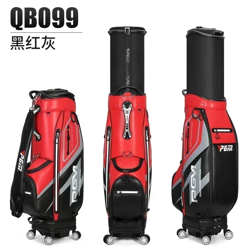 pgm Golf Bag Men's Air Cargo Bag Four Wheel Flat Push Bag Waterproof Superfiber Leather
pgm Golf Bag Men's Air Cargo Bag Four Wheel Flat Push Bag Waterproof Superfiber Leather