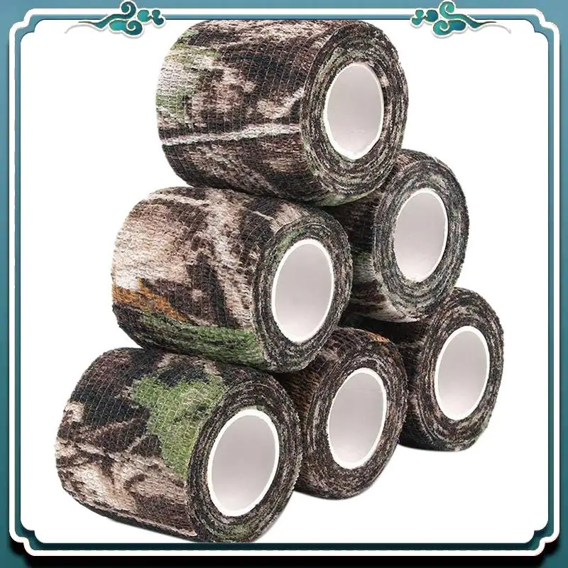 Reliable 30 Roll Camouflage Tape Cling Scope Wrap Camo Stretch Bandage Self-Adhesive Tape For Camping Hunting Bike Telescope
Reliable 30 Roll Camouflage Tape Cling Scope Wrap Camo Stretch Bandage Self-Adhesive Tape For Camping Hunting Bike Telescope