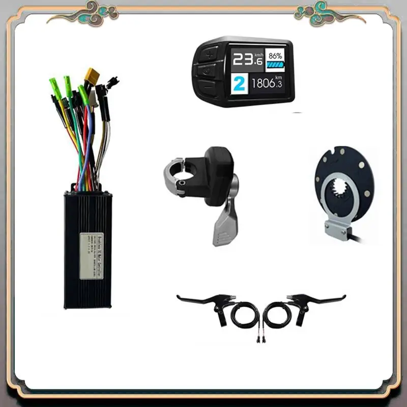 Durable 24/36/48V 30A Three-Mode Controller Kit Electric Bicycle Controller UKC3 Color Screen Instrument Configuration
Durable 24/36/48V 30A Three-Mode Controller Kit Electric Bicycle Controller UKC3 Color Screen Instrument Configuration