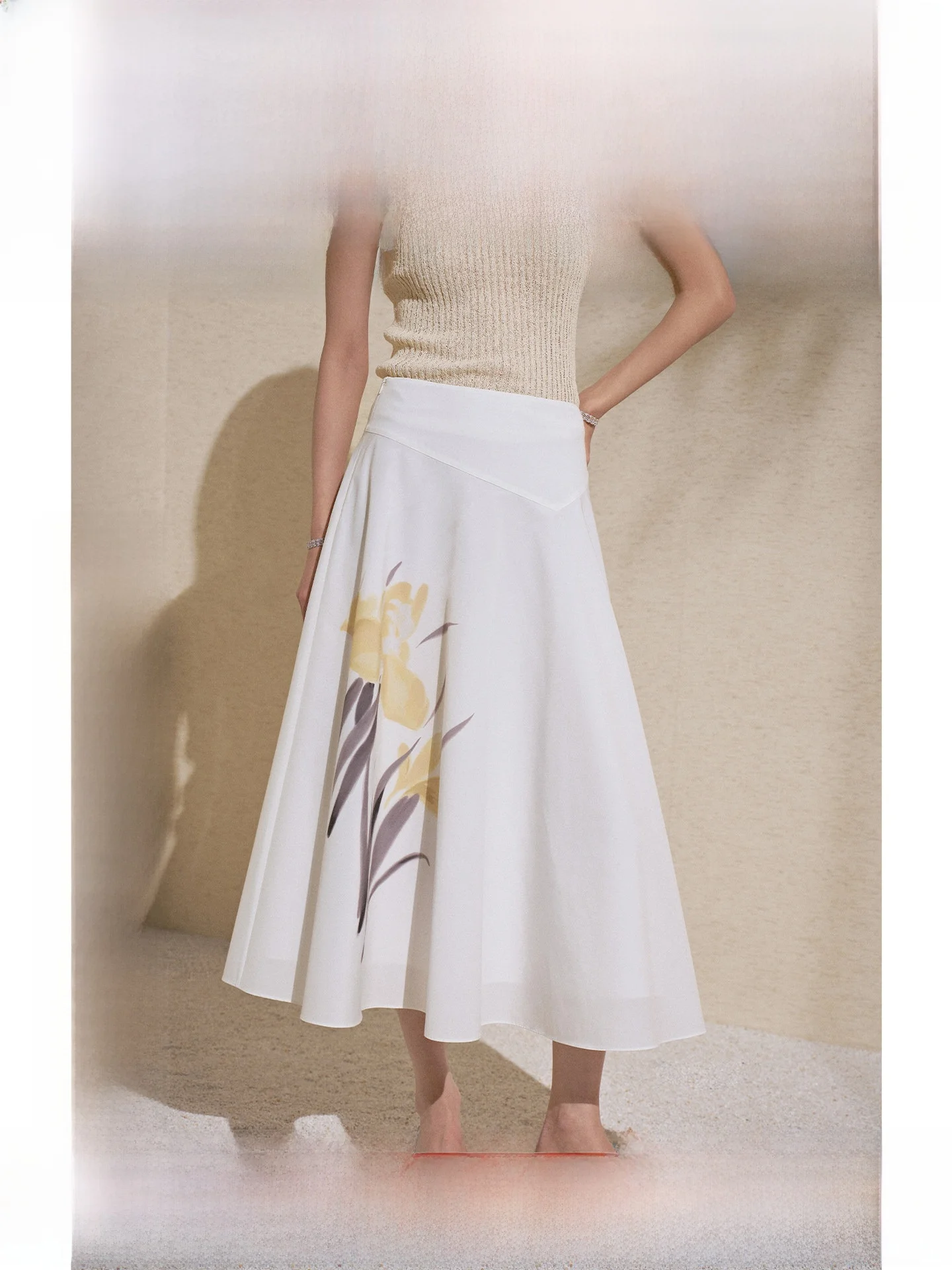Elegant Simple Printed Maxi Skirt High Waist Polyester Cotton Blend Comfortable Soft Fabric Casual Summer New Arrival
Elegant Simple Printed Maxi Skirt High Waist Polyester Cotton Blend Comfortable Soft Fabric Casual Summer New Arrival