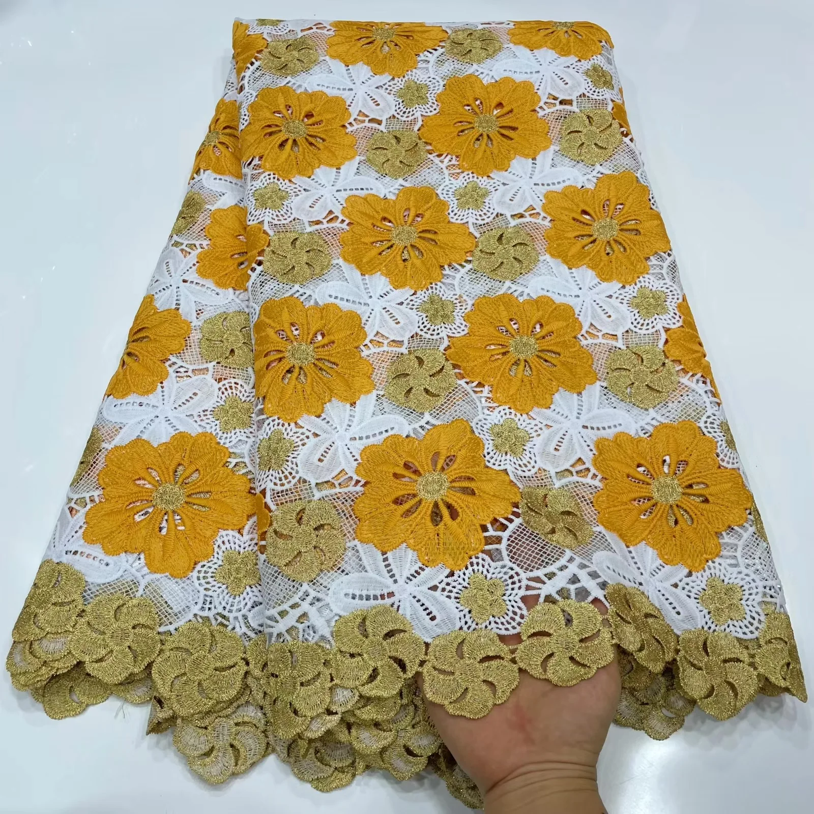 New African Milk Fiber Guipure Cord Lace Fabric Multicolor Nigerian Water Soluble Cord Lace With Hollow Out For Wedding Party HY
New African Milk Fiber Guipure Cord Lace Fabric Multicolor Nigerian Water Soluble Cord Lace With Hollow Out For Wedding Party HY