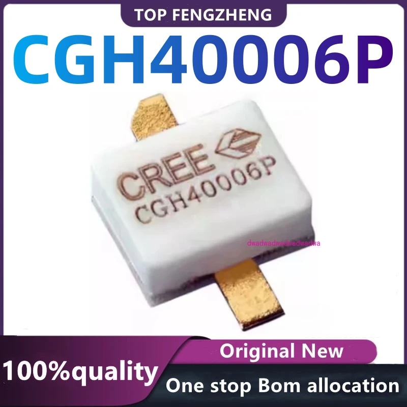 100% новая оригинальная высокочастотная лампа CGH40006P, радиочастотная трубка, транзистор, модуль связи
100% новая оригинальная высокочастотная лампа CGH40006P, радиочастотная трубка, транзистор, модуль связи